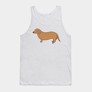 hotdog dog drawing Tank Top